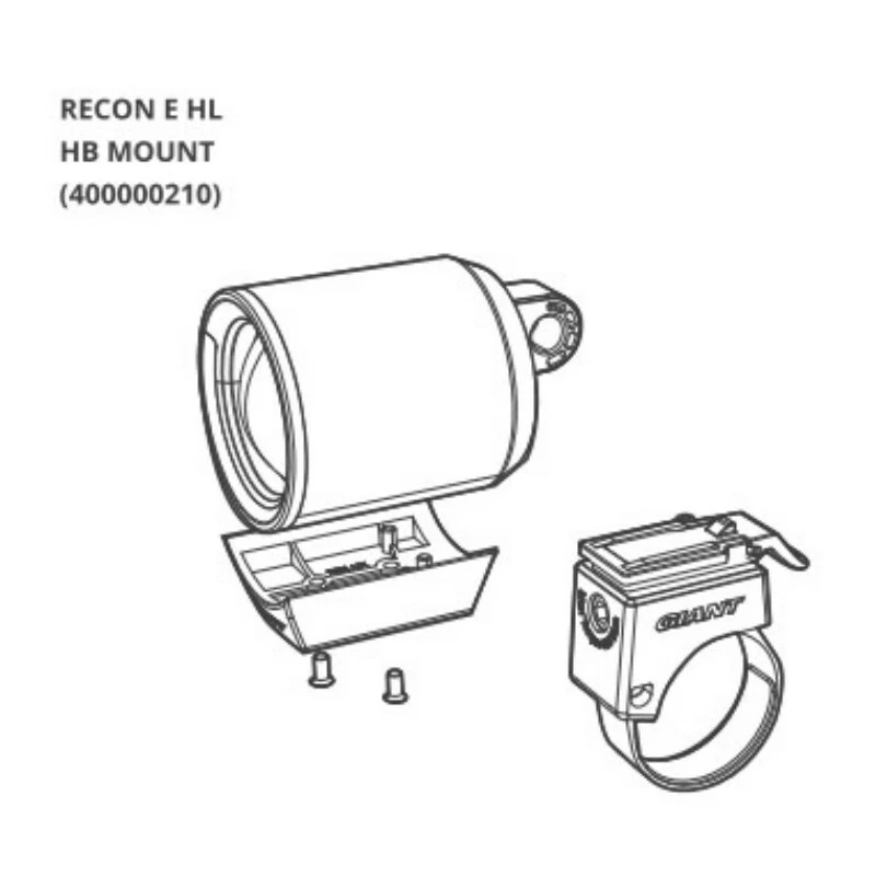 Giant Beleuchtung / Recon-E HL - Lenkerhalterung Zentral Halterung Für Zentrale Montage Am Vorbau 4 Giant Beleuchtung / Recon-E HL - Lenkerhalterung Zentral Halterung Für Zentrale Montage Am Vorbau – Bild 2