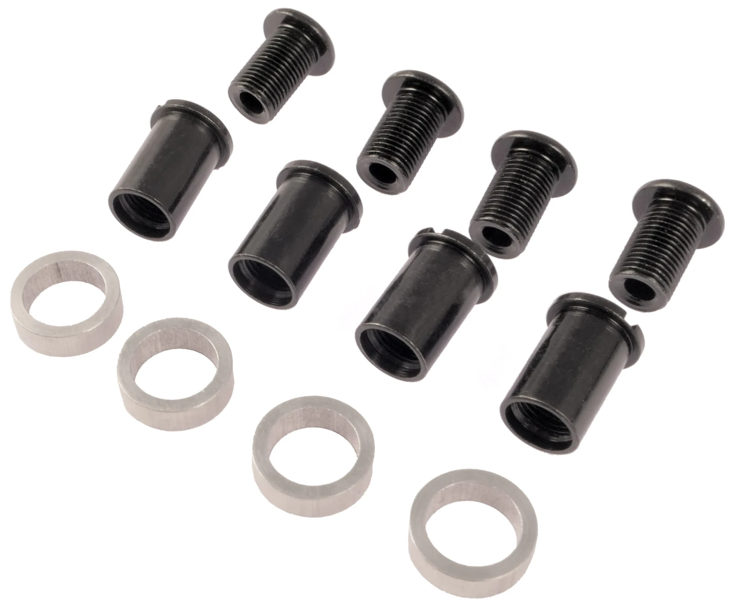 Giant Kettenblatt-Garnitur 48/36 Zähne Inkl. Kettenschutzring, Kettenblattschrauben 4 Giant Kettenblatt-Garnitur 48/36 Zähne Inkl. Kettenschutzring, Kettenblattschrauben – Bild 2